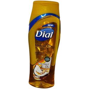 Dial Miracle Oil Coconut Oil Infused Nourishing Body Wash 16oz Soft Smooth Skin